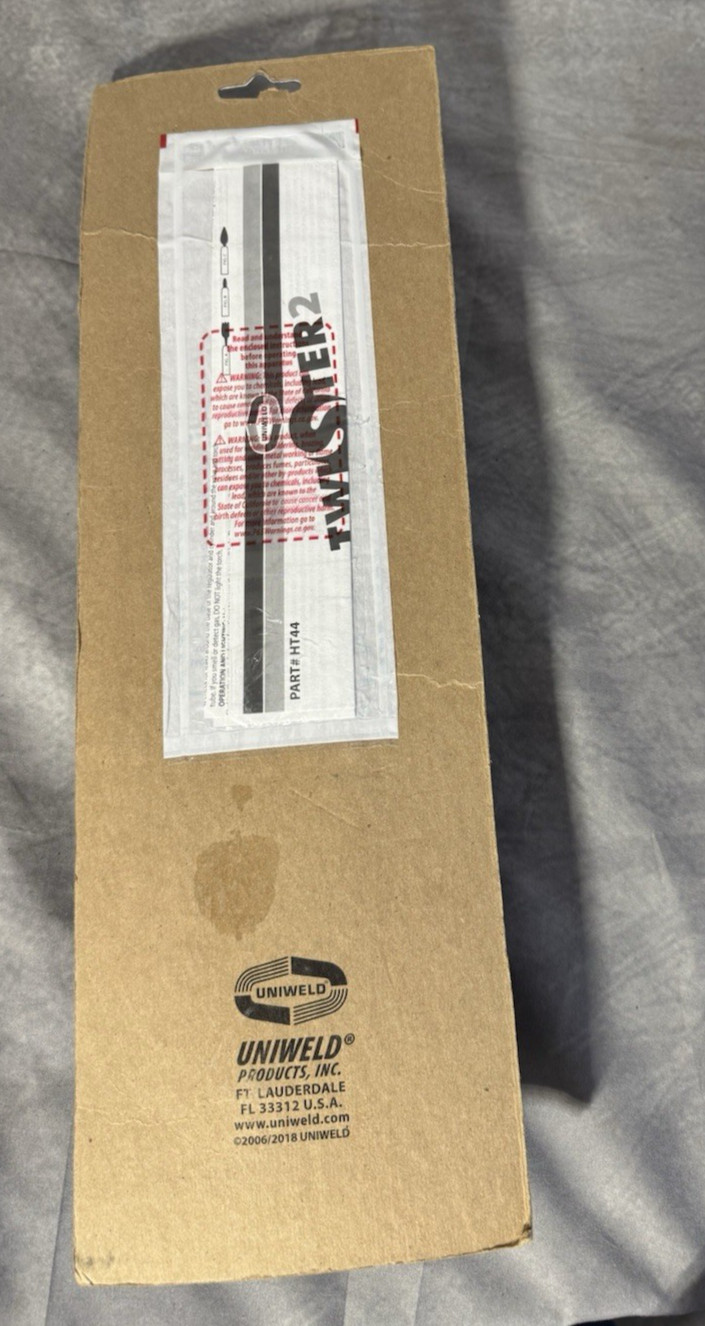 NEW! Uniweld HT44 Twister 2 Self-Igniting Propane or MAPP Gas Hand Torch