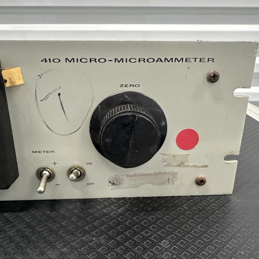 Keithley Instruments Model 410 Full Scale Micro-Microammeter Tested and Working.
