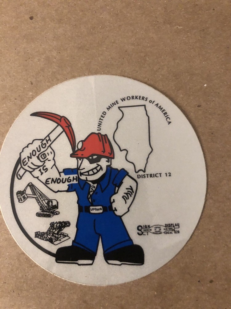 Coal Mining Stickers