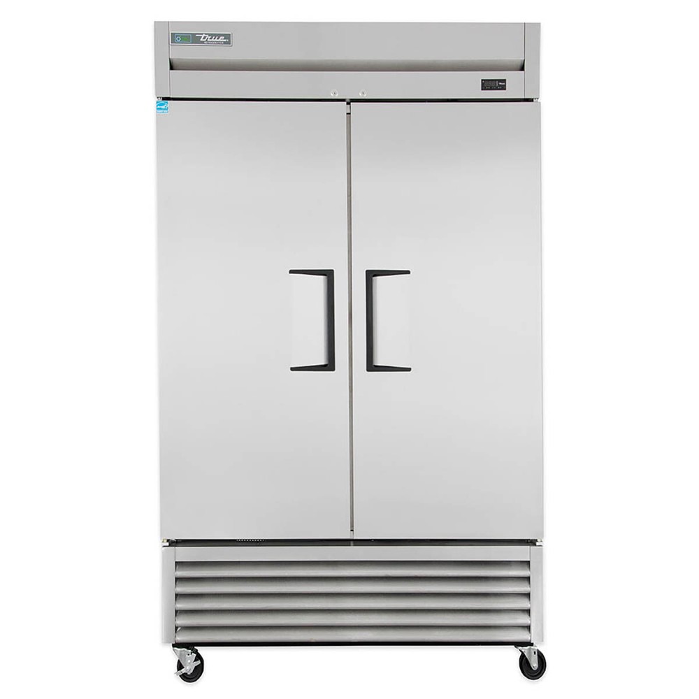True T-43-HC 47" each-In Two Section Solid Swing Door Refrigerator, 43 Cu. Ft.