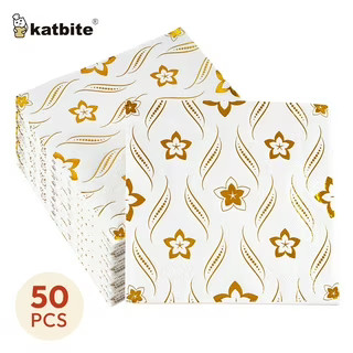 Disposable Paper Napkins White 400 Count