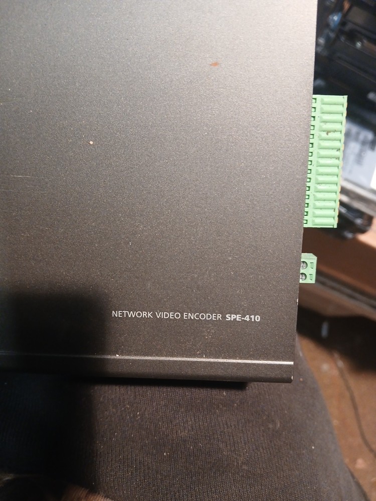 WISENET NETWORK VIDEO ENCODER SPE-410