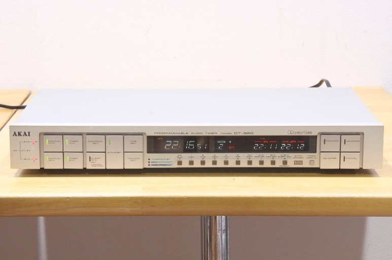 AKAI DT-320 Vintage Digital Audio Timer Component Stereo System