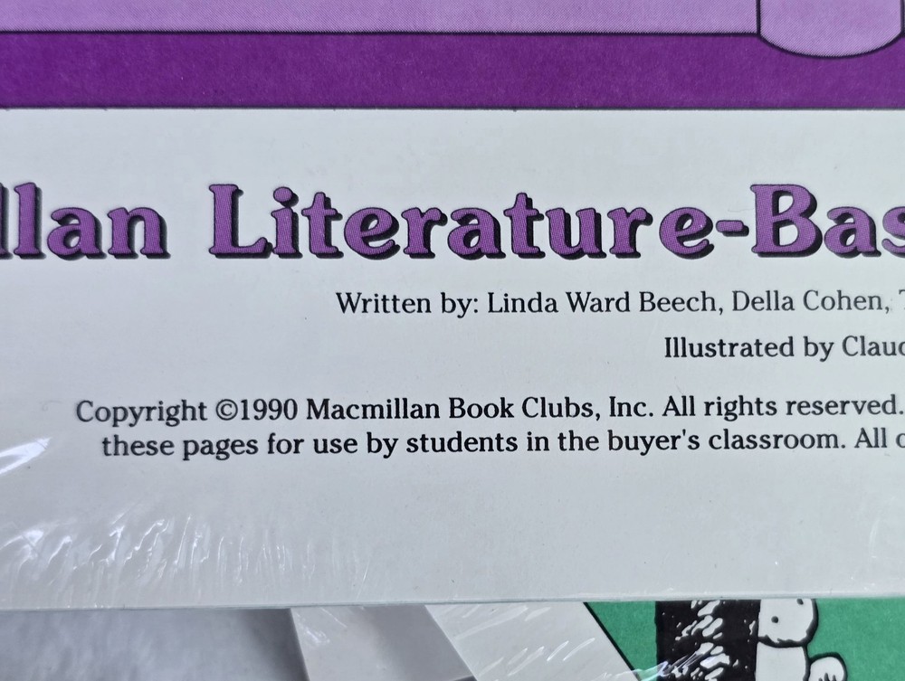 Macmillan 1990s Learning Material Reading Activities Lot Bundle Vintage
