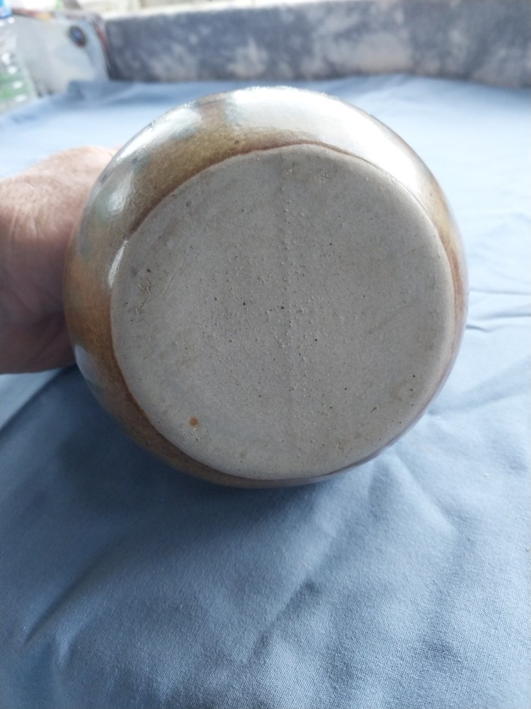 Handmade Stoneware Studio Pottery Vase