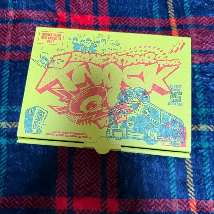 Boy Next Door Knock on Vol.1 Concert Goods Official