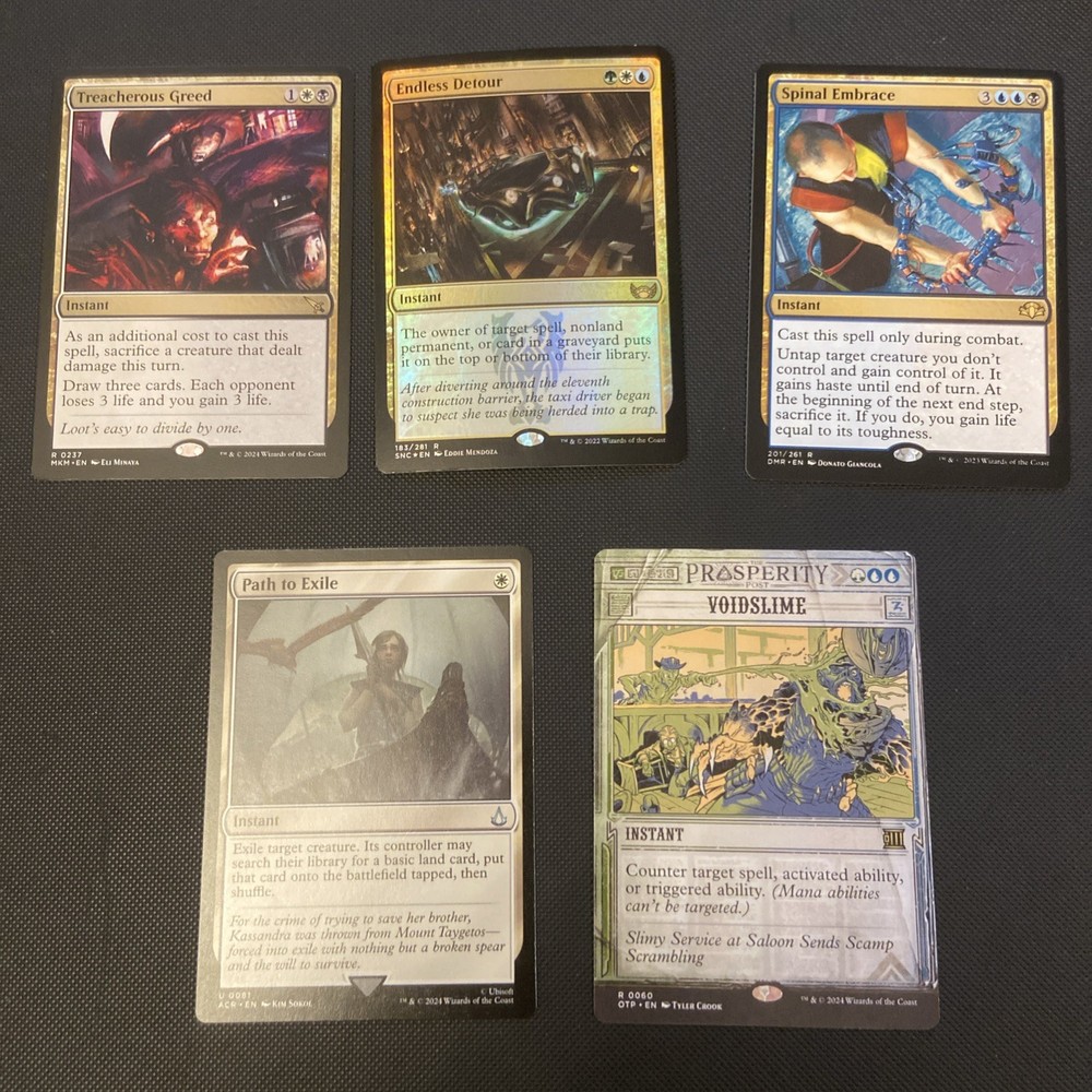 5 Card Bundle - Instant; Magic: The Gathering; MTG