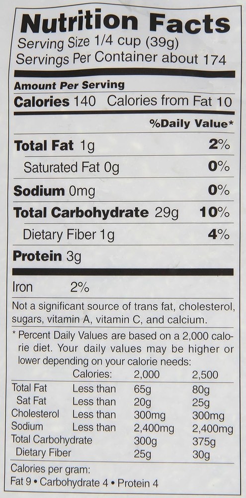 Brown Rice, 15-Pounds Bag