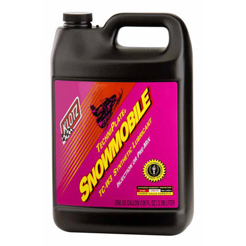 Klotz KL-216 Synthetic Techniplate TC-W3 Snowmobile 2-Stroke Oil - 1 Gallon Jug