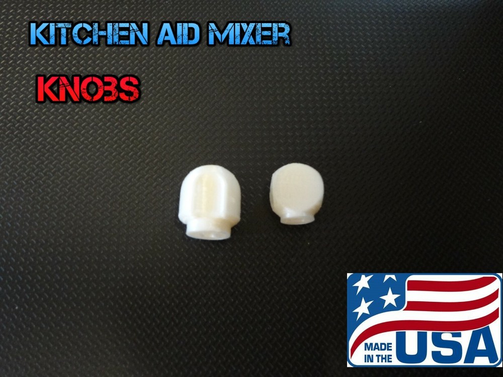 white replacement Lock Knobs for KitchenAid Stand Mixer