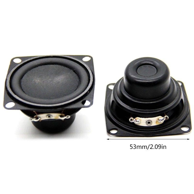 Versatile 4Ohm 10W Speaker Compact 2inch 53mm Speaker Suitable for All Devices