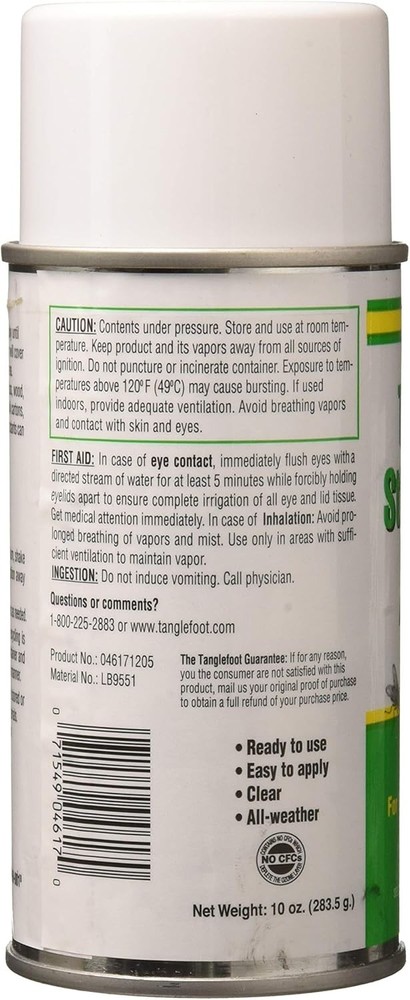 Tanglefoot Fly Tangle-Trap Sticky Aerosol