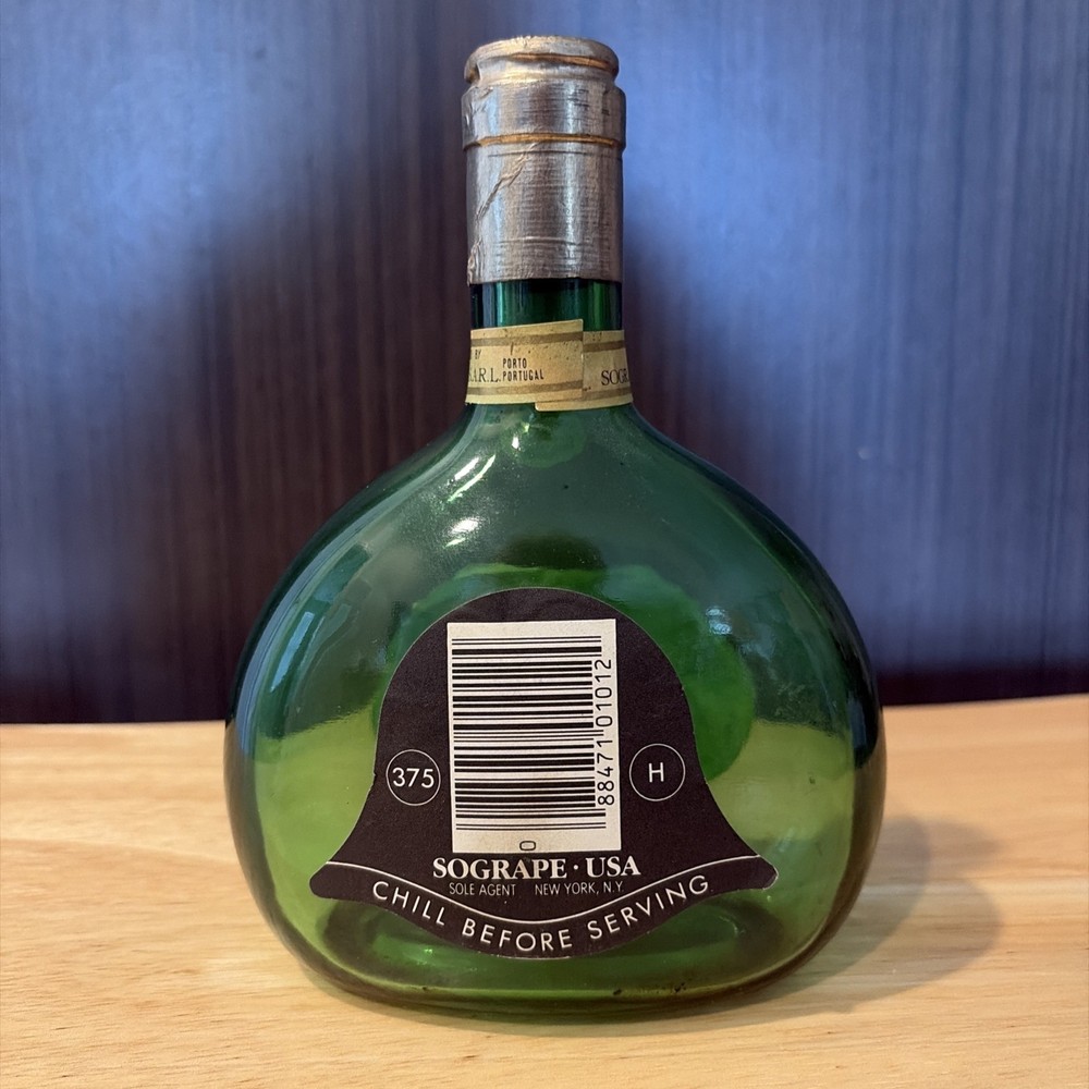 Vintage Mateus Rose’ Wine Bottle Green Glass (Empty)
