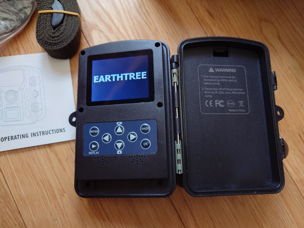 Earthtree tc700 trail wildlife camera 14MP 0.4 second trigger time