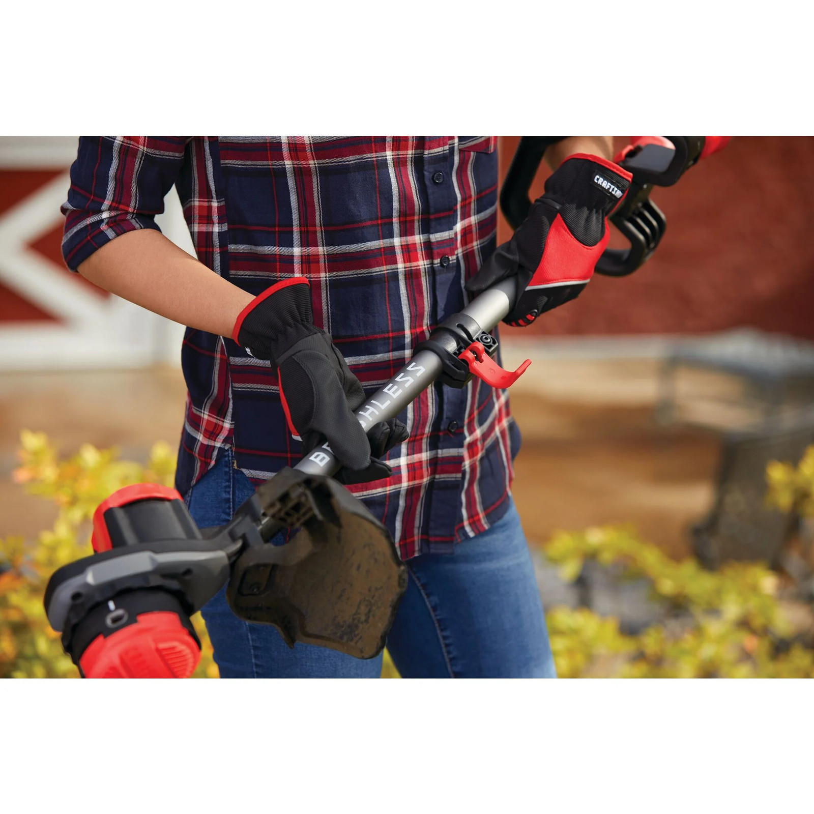 CRAFTSMAN V20* Brushless Cordless WEEDWACKER® 13 in String Trimmer -CMCST920B