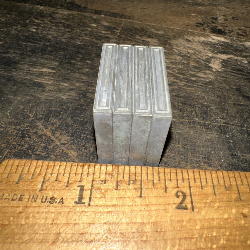 Printing Blocks ( 4 Lead Borders ) Lead Blocks