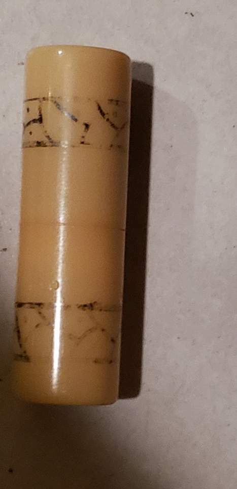 Bakelite ? Thread Roll Holder Case Antique Vintage