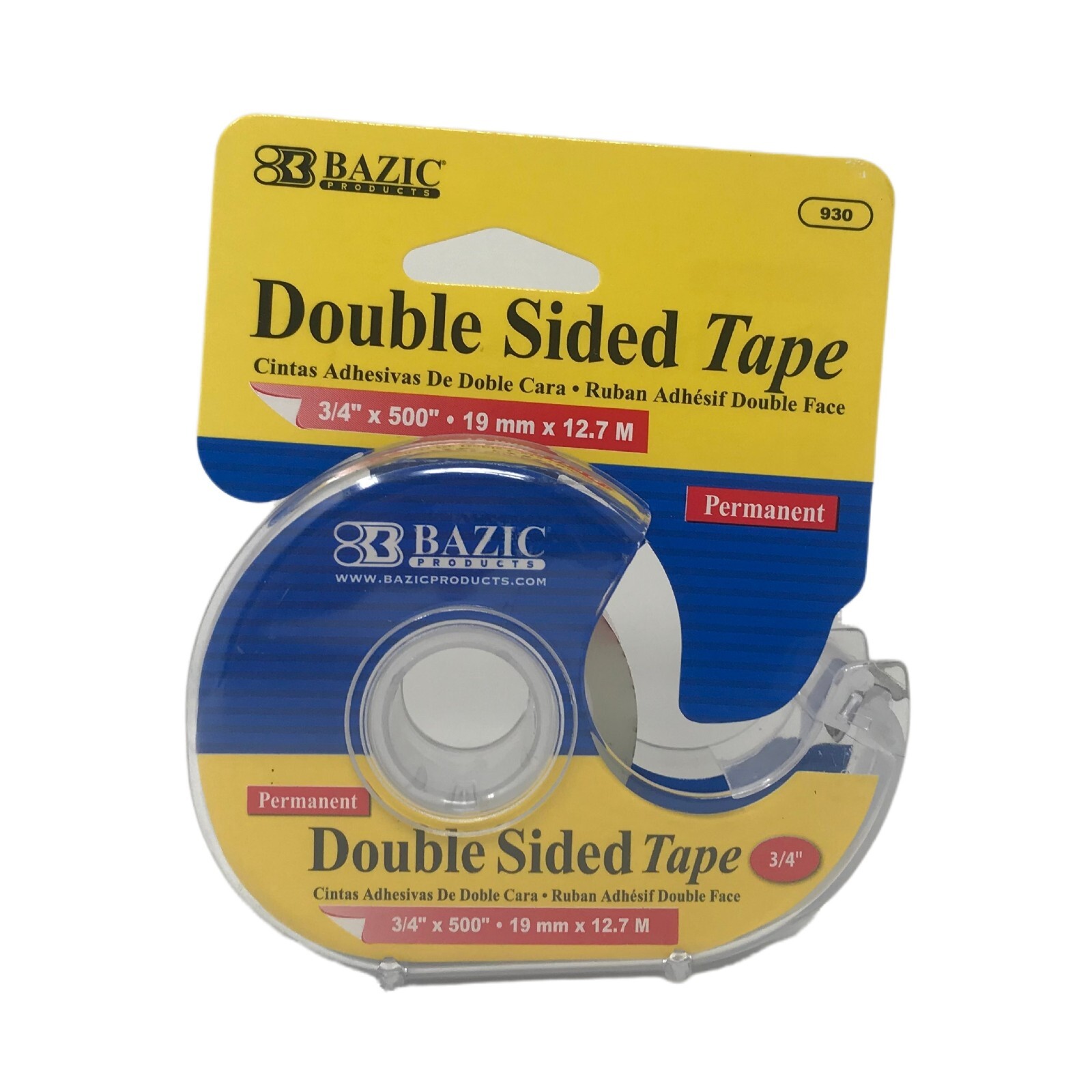 Transparent Tape Double Sided Adhesive Invisible Permanent Tape 83ft Double Face