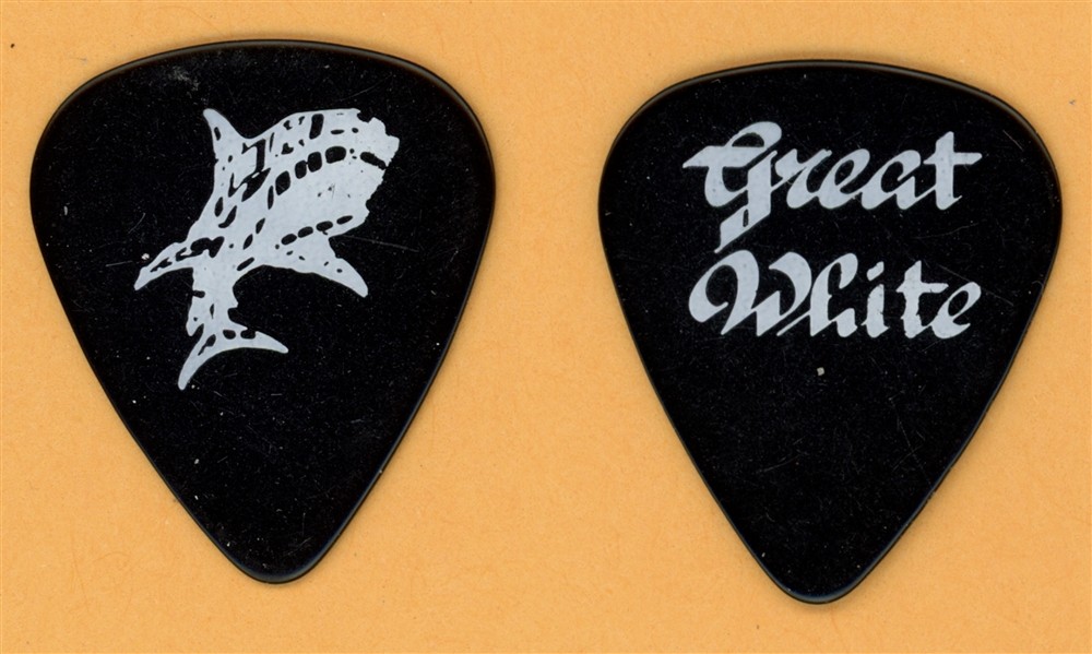 Great White Mark Kendall Vintage Guitar Pick - 1987 Once Bitten Tour
