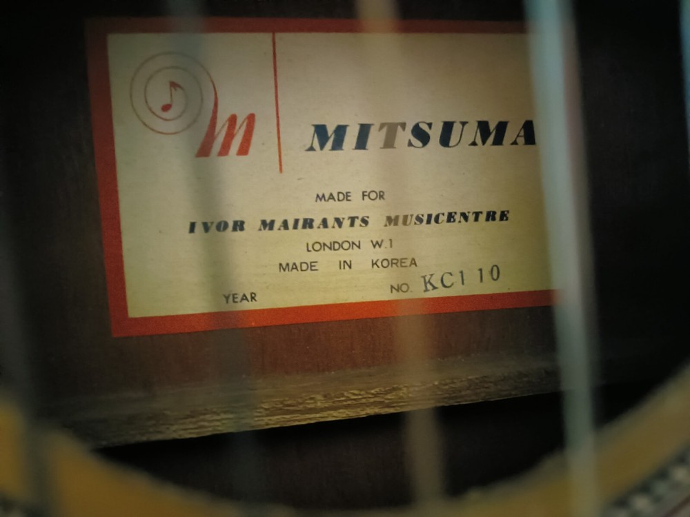 Vintage Mitsuma Classical Guitar