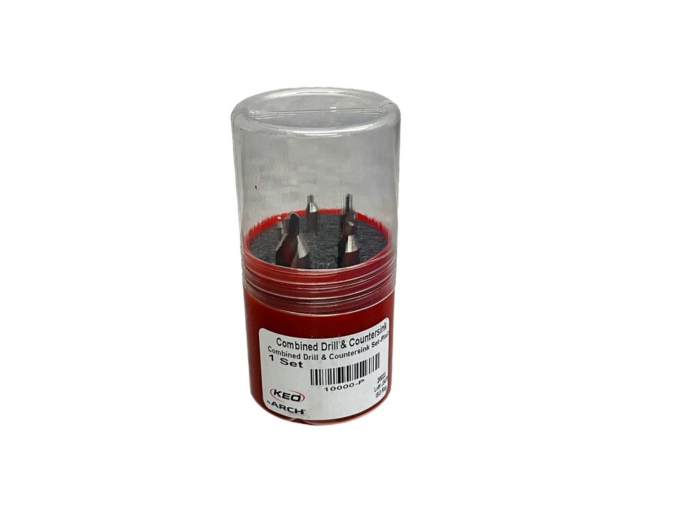 Keo By Arch Combined Drill & Countersink Set 10000-P
