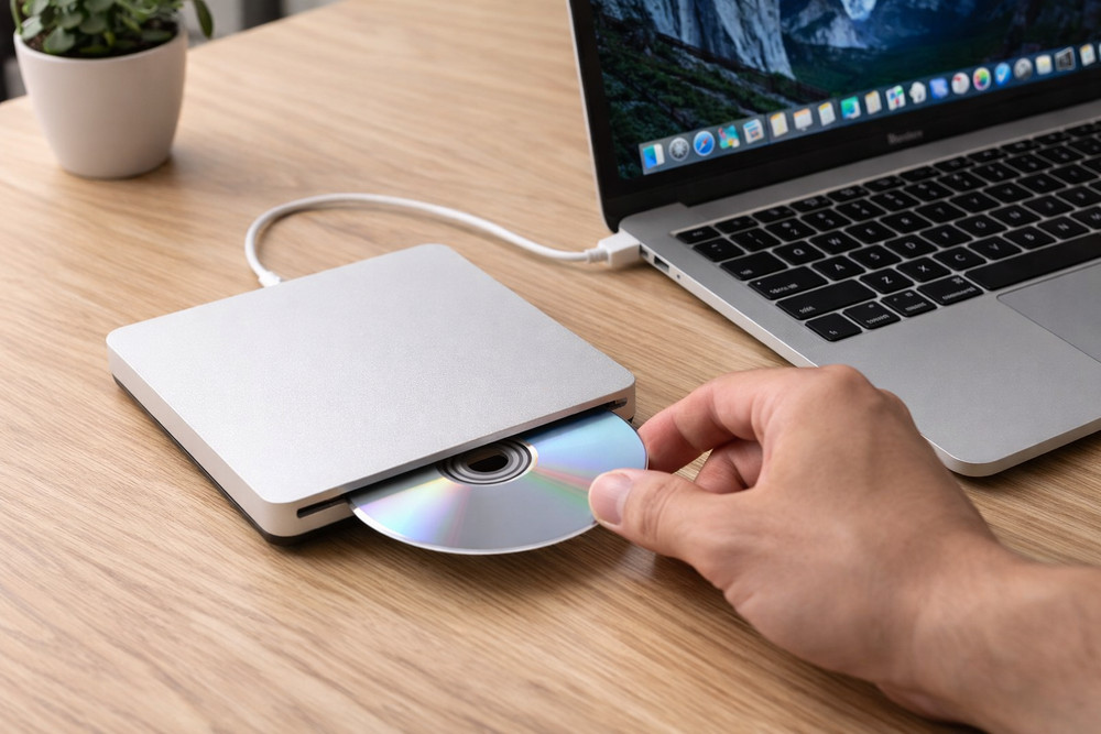 Apple USB SuperDrive A1379 External CD DVD Drive MD564LL/A Open Box