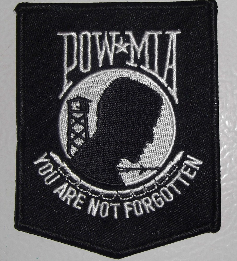 PATCH - POW MIA - YOU ARE NOT FORGOTTEN VEST PATCH