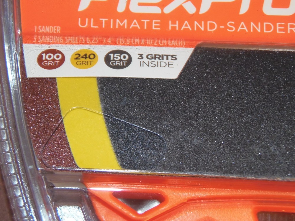 FlexPro Ultimate Hand Sander 3 sanding sheets (2-FD-66)