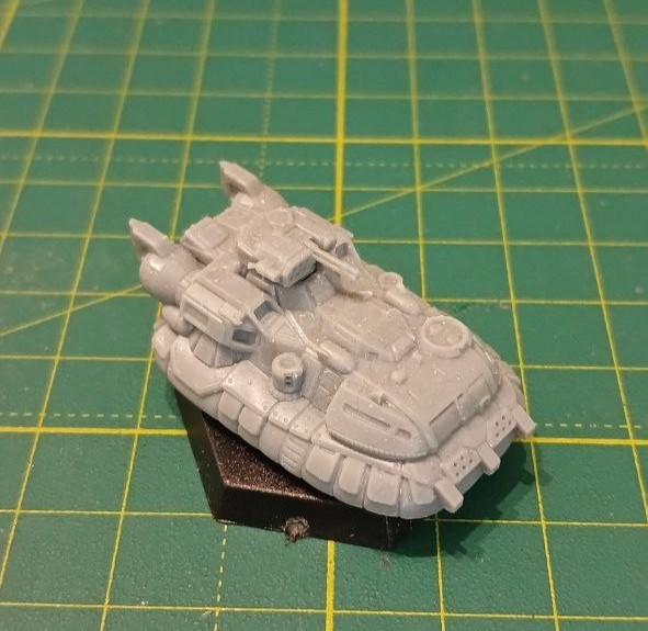 Maxim Hover Transport, battletech game miniature