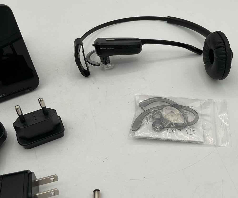 Plantronics C054A Wireless Headset System DECT COMPLETE CLEAN Fast Free Shipping