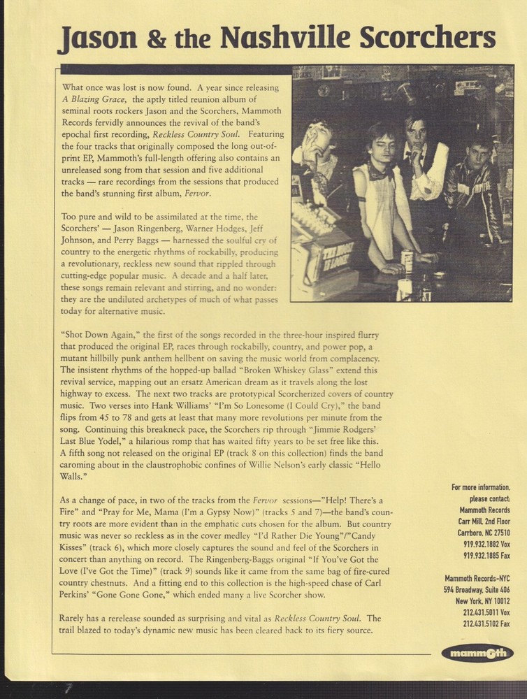 copperhead s/t press kit