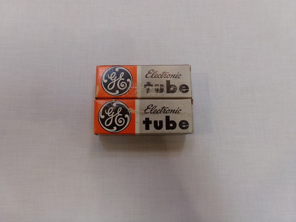 GE Electron Tube / Fuse - 6AX3 X2  - (MyNote) B20