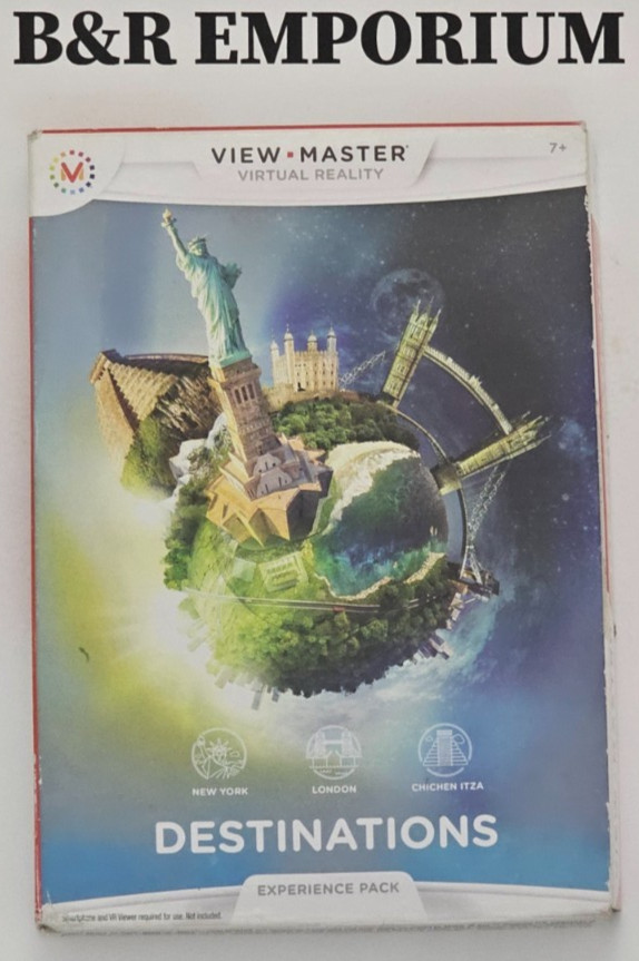 Set of 2 View Master Virtual Reality Experience Pack:  Destinations, Space