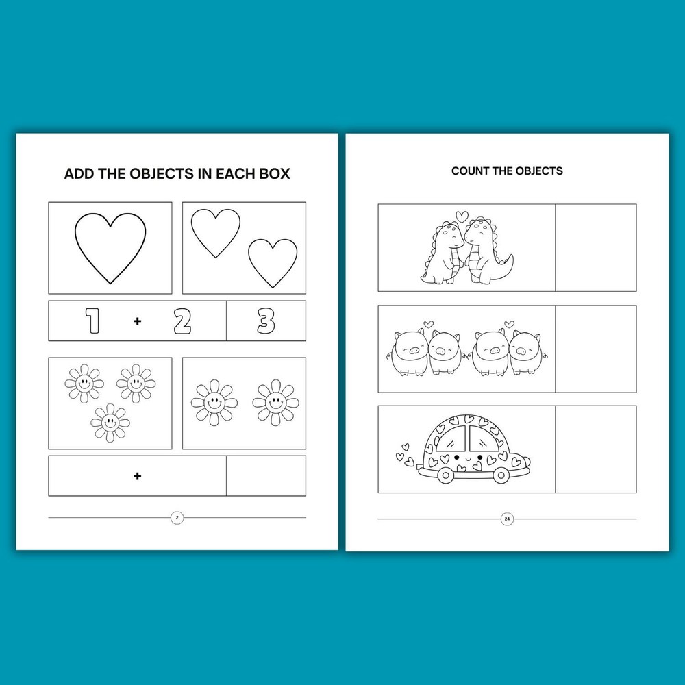 Complete Kids Math Activity Workbook Bundle | Ages 4-9 | Printable Worksheets