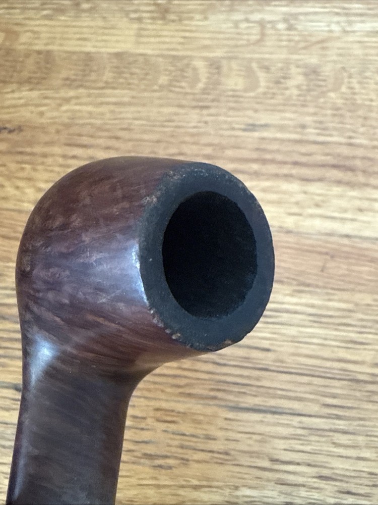 Comoy’s Satina Smooth Bent Brandy Pipe 56. Rough Shape