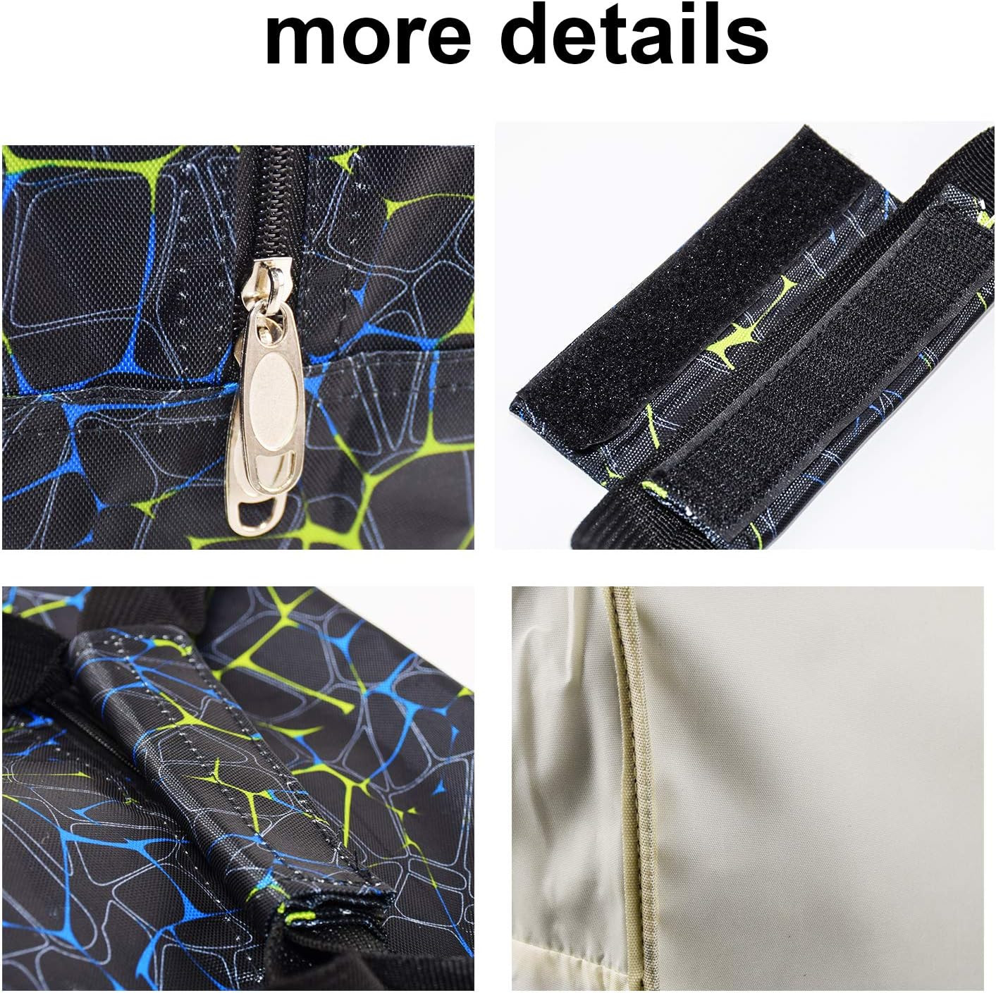 TLBTEK Black Sewing Machine Carrying Case,Universal Canvas Carry Tote Bag