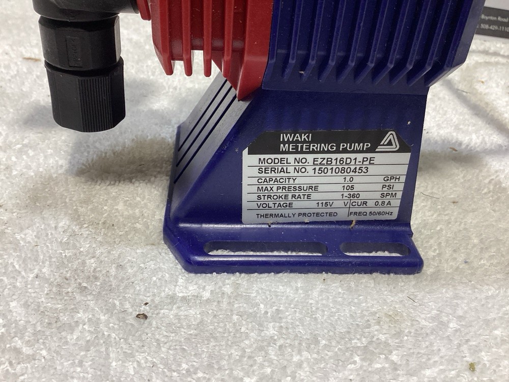 Walchem EZB16D1-PE Dosing / Metering Pump