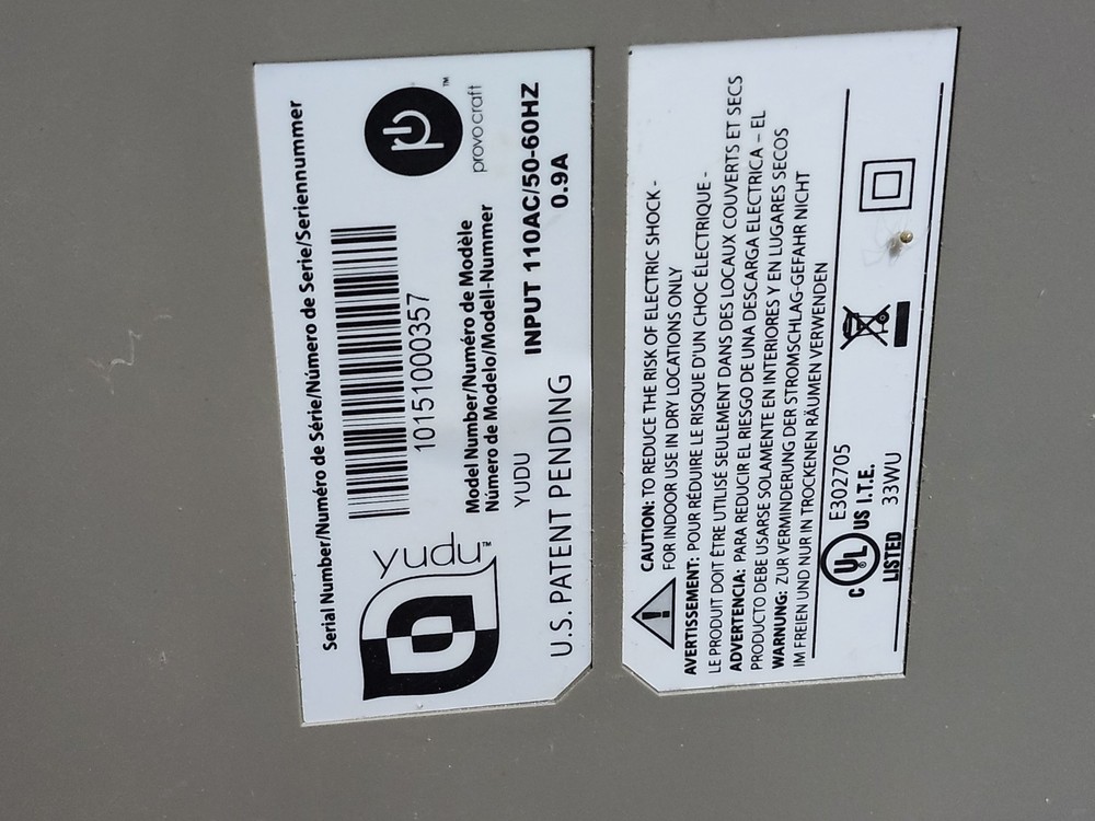 YUDU Provo Craft Personal Screen Printer Machine #62-5000