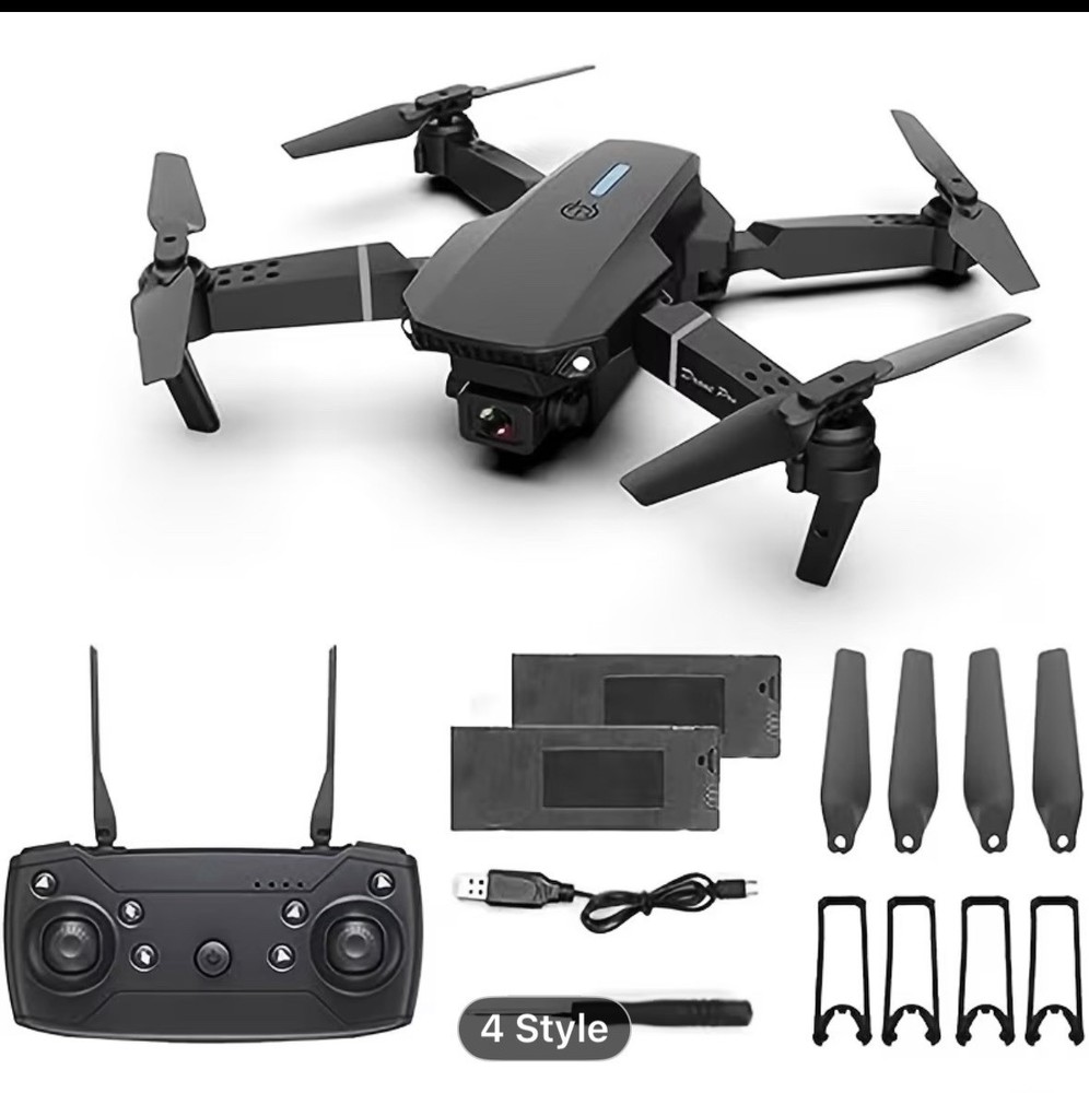 Dual Camera RC Quadcopter Drone with Optical Flow Positioning, App Control