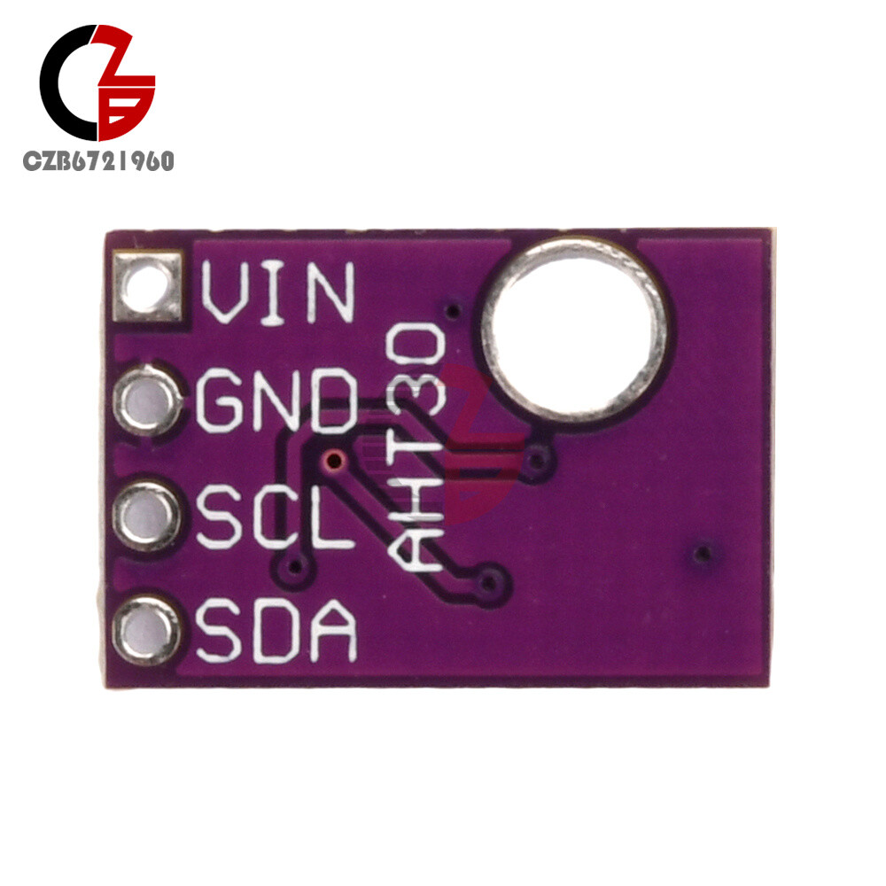 10PCS AHT30 Temperature Humidity Sensor Module Digital High Accuracy I2C Signal