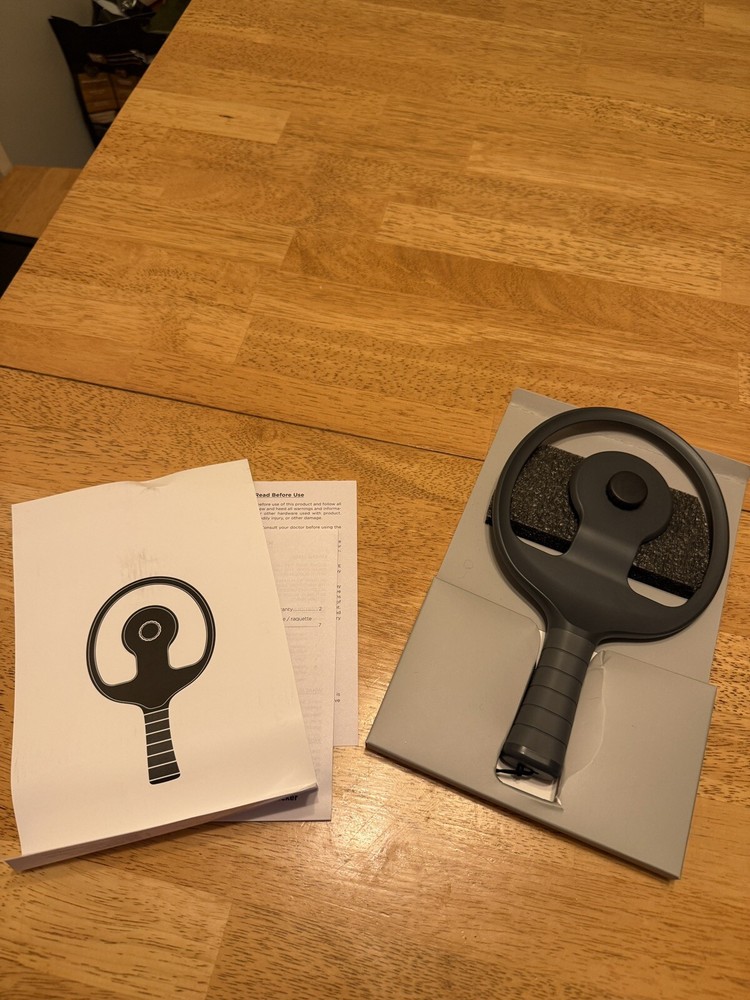 Paddle & Racket Combo Set for VIVE Tracker - Open Box Tennis Ping Pong