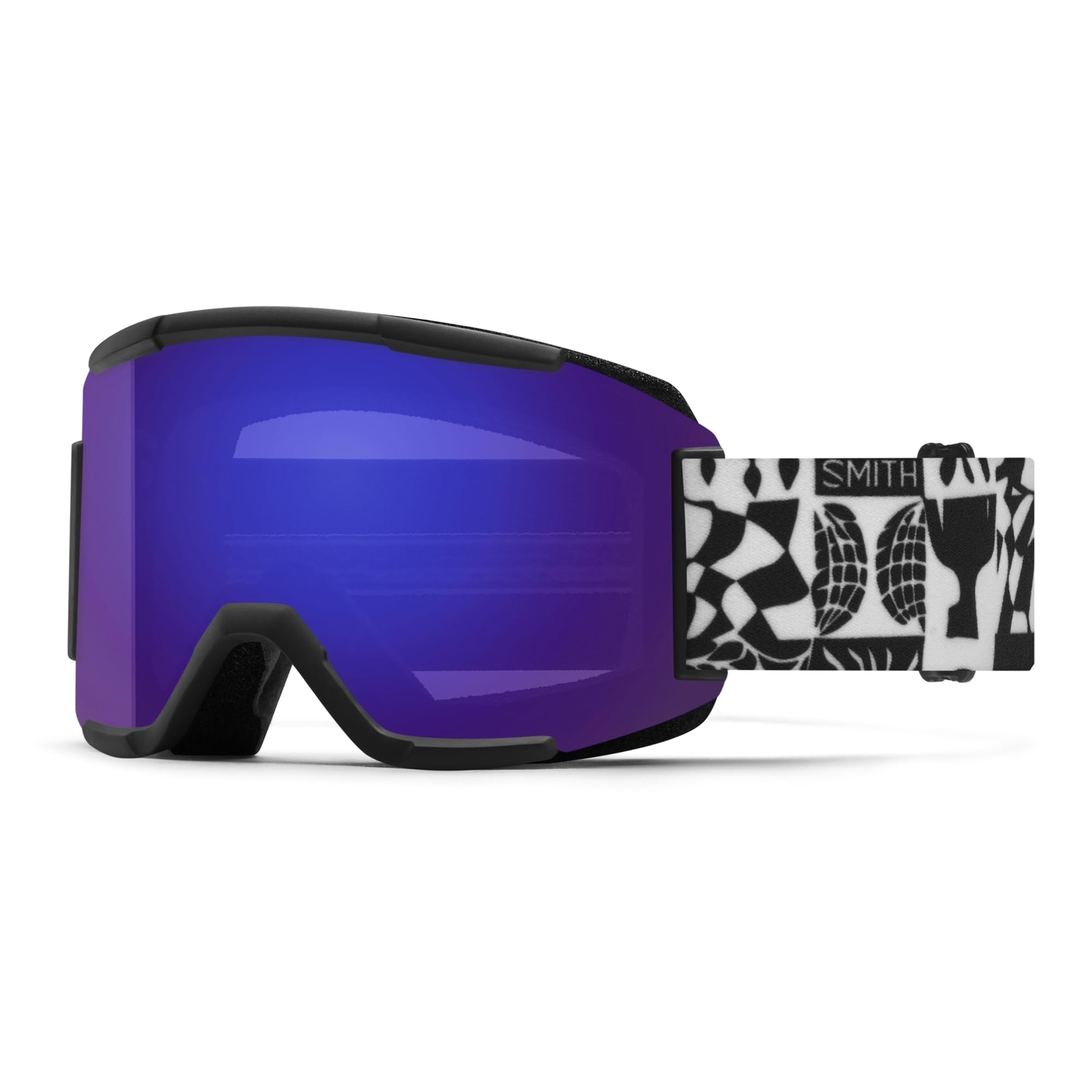 SMITH Squad Unisex Snow Goggles Meg Fransee, ChromaPop Everyday Violet Mirror