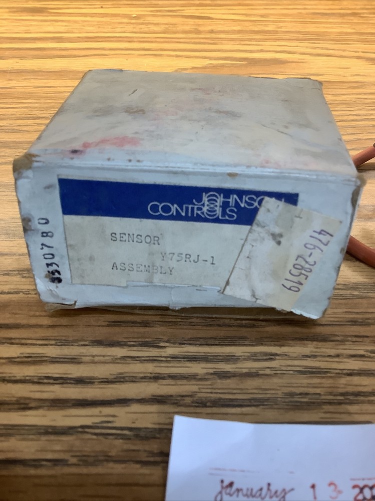 Used Johnson Control Y75RJ-1 Baso Flame Sensor Assembly #6 (missing Parts)