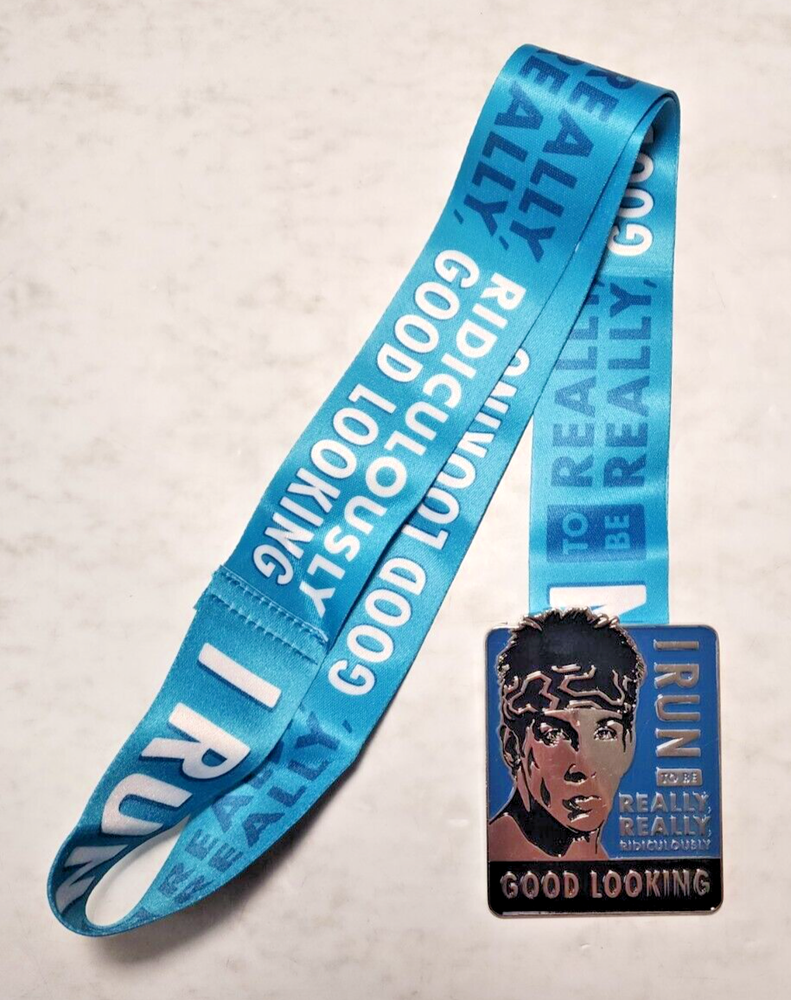 I Run to Be Really Really Rediculously Good Looing Marathon Medal - Zoolander