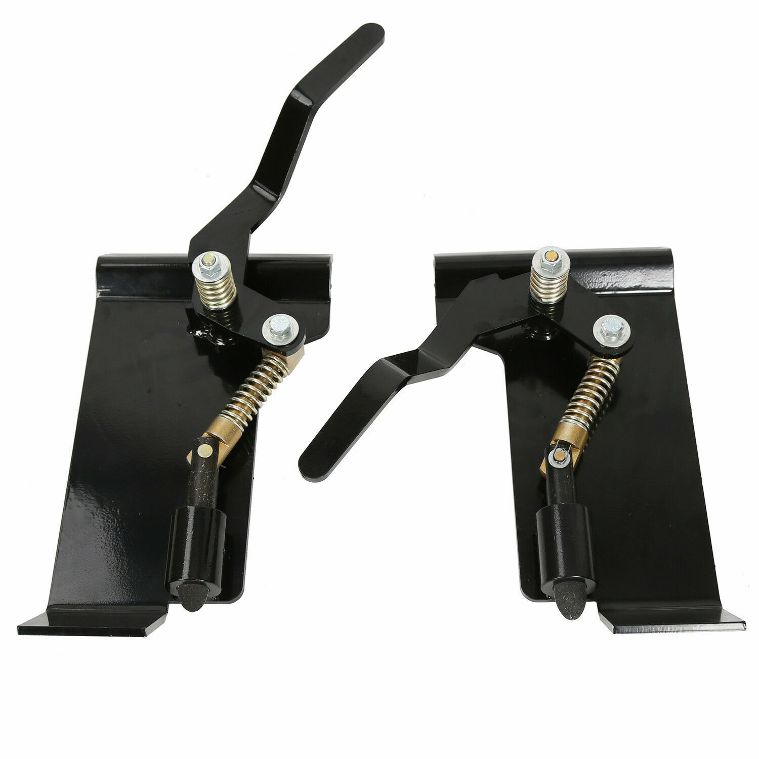 1/2" HD Skid Steer Quick Tach Attachment Mount Plate & Conversion Adapter Latch