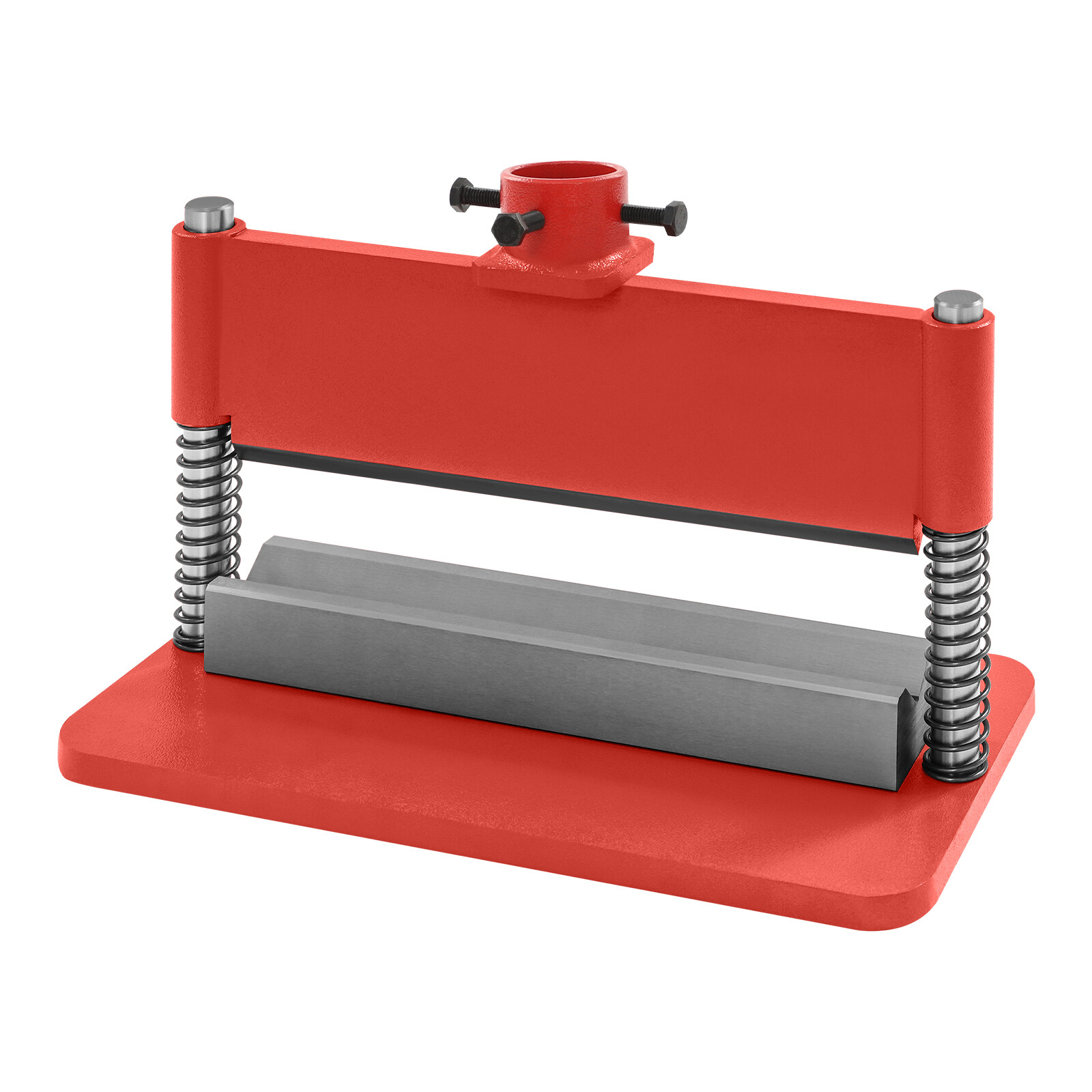 Red 12" Press Brake Attachment for 12-20 Ton Hydraulic Press, Durable Design