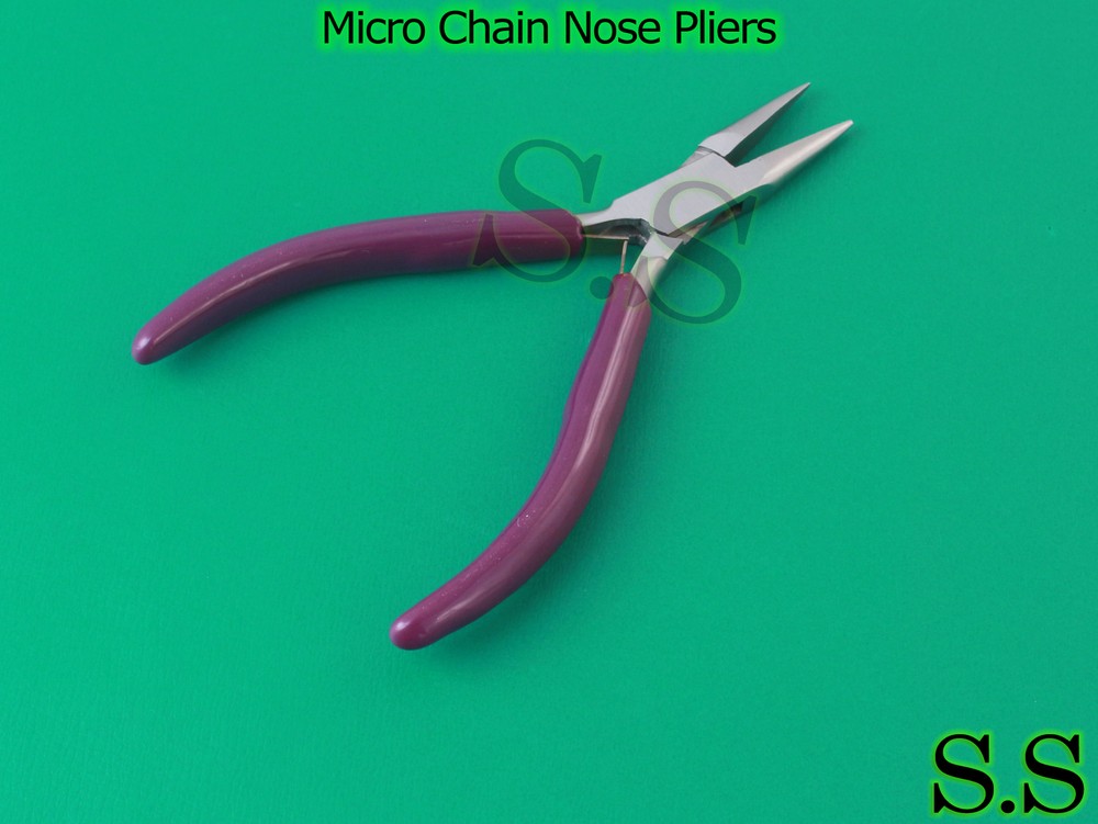 Micro Chain Nose Pliers 6"