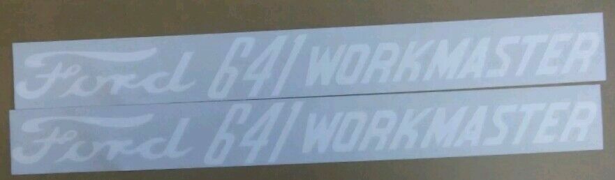 FORD 641 Workmaster decal set