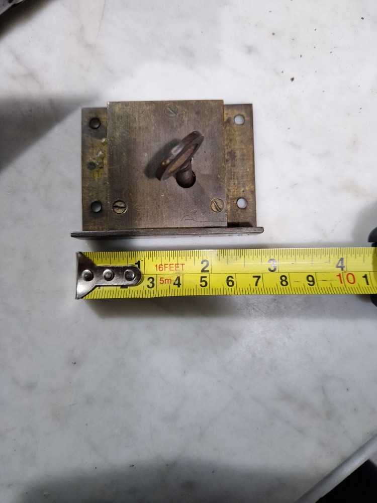 Vintage Working Lock With Key