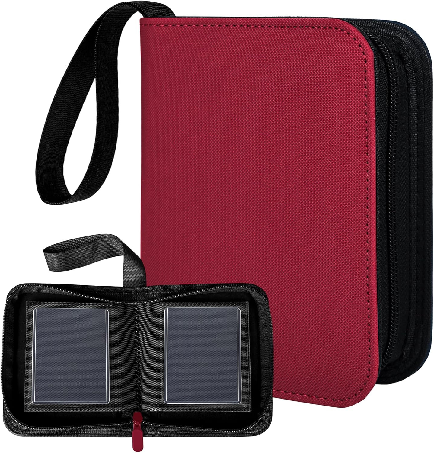 1 Pocket Toploader Binder 40 Pockets One Pocket Mini Trading Card Album,Diamond